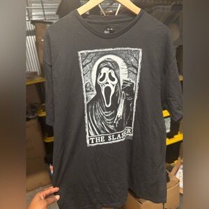Scream Ghostface Slasher Tarot Card Unisex XL T-Shirt